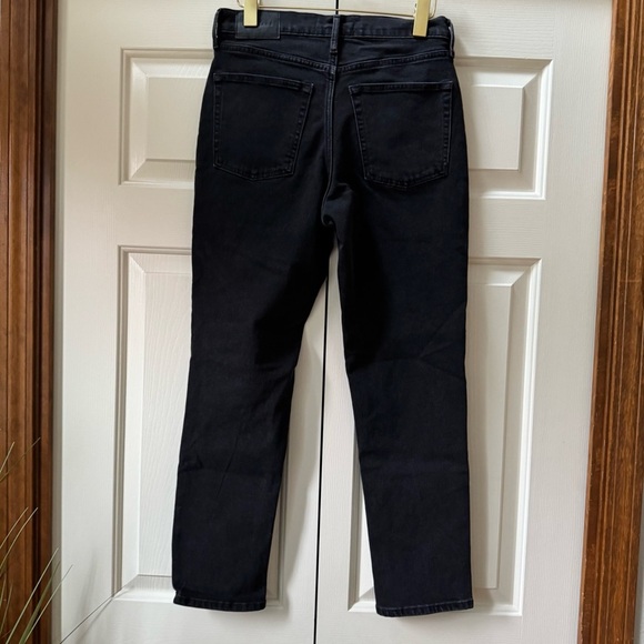 Everlane The Original Cheeky® High Rise Jean Washed Black Women’s size 27 Crop - Picture 7 of 16